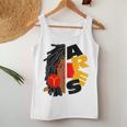 Womens Aries Girl Afro Locs Girl Zodiac Signs Birthday Women Tank Top Unique Gifts