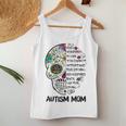 Autism Mom Skull They Whispered To Her You Cannot Withstand Women Tank Top Unique Gifts