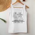 I Like My Books Spicy And My Coffee Icy Skeleton Hand Book Women Tank Top Unique Gifts