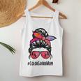 Color Guard Mom Messy Bun Marching Band School Mommy Mother Women Tank Top Basic Casual Daily Weekend Graphic Personalized Gifts