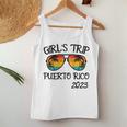 Womens Girls Trip Puerto Rico 2023 Sunglasses Summer Vacation Women Tank Top Unique Gifts