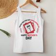 Happy 2023 Mom Thanks For Not Swallowing Us Women Tank Top Unique Gifts