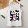 Mama Mommy Mom Bruh Groovy Vintage Mother Women Tank Top Unique Gifts