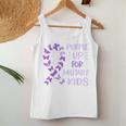 Purple Up Military Child Butterfly - Military Brats Month Women Tank Top Unique Gifts