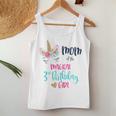 Womens Unicorn Mom Of The 3Rd Birthday Girl Shirt Matching Daughter Women Tank Top Unique Gifts