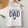 Womens New Dad I Can’T Keep Calm I’M Going To Be A Fathers Day Women Tank Top Basic Casual Daily Weekend Graphic Personalized Gifts