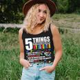 5 Things You Should Know About My Daughter Autism Awareness Women Tank Top Basic Casual Daily Weekend Graphic Gifts for Her