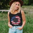 American Flag Sunflower 4Th Of July Independence Usa Day Women Tank Top Basic Casual Daily Weekend Graphic Gifts for Her