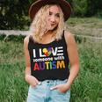 Autism Awareness Autism Mom I Love Someone With Autism Women Tank Top Gifts for Her