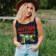 Autism Awareness Turtle Puzzle Mom Kids Teacher Gift Love Women Tank Top Basic Casual Daily Weekend Graphic Gifts for Her