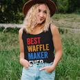 Best Waffle Maker Ever Baking For Waffles Baker Dad Mom Women Tank Top Gifts for Her