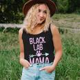 Black Lab Mama Funny Labrador Dog Lovers Mom Women Gift Women Tank Top Basic Casual Daily Weekend Graphic Gifts for Her