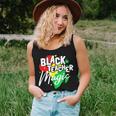 Black Teacher Magic Melanated & Educated Black History Month Women Tank Top Basic Casual Daily Weekend Graphic Gifts for Her