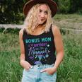 Bonus Mom Of The Birthday Mermaid Theme Party Squad Security Women Tank Top Gifts for Her