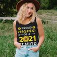 Class Of 2021 Sunflower Mom Proud Mama Of 2021 Senior Women Tank Top Basic Casual Daily Weekend Graphic Gifts for Her