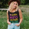 Cute Little Miss Mardi Gras 2023 Beads Womens Girls Kids Women Tank Top Basic Casual Daily Weekend Graphic Gifts for Her