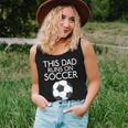 This Dad Runs On Soccer And Jesus God Religious Women Tank Top Gifts for Her