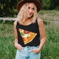 Daddy Pizza Missing A Slice His Kid Slice Boy Girl Mom Dad Women Tank Top Basic Casual Daily Weekend Graphic Gifts for Her
