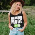 Deacon Mode - Religious Christian Minister Catholic Church Women Tank Top Gifts for Her