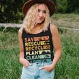 Earth Day 2023 Save Bees Rescue Animals Recycle Plastics Women Tank Top Basic Casual Daily Weekend Graphic Gifts for Her