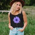 Esophageal Cancer Awareness Sunflower Periwinkle Ribbon Women Tank Top Gifts for Her