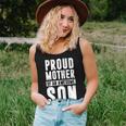Freaking Awesome Pride Proud Mother Of An Awesome Son Women Tank Top Basic Casual Daily Weekend Graphic Gifts for Her
