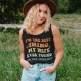 Funny Im The Best Thing My Wife Ever Found On The Internet Women Tank Top Basic Casual Daily Weekend Graphic Gifts for Her