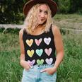 Funny Teacher Valentines Day Conversation Heart School Women Tank Top Basic Casual Daily Weekend Graphic Gifts for Her
