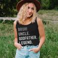 Godfather For Godparent Bruh Uncle Godfather Legend Women Tank Top Gifts for Her