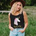 Gold Unicorn Mom Shirt Mom Of The Birthday Girl Women Tank Top Gifts for Her