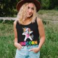 Halloween Dad Mom Daughter Adult Costume Unicorn Security Women Tank Top Gifts for Her