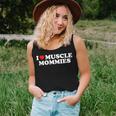 I Love Muscle Mommies I Heart Muscle Mommies Muscle Mommy Women Tank Top Basic Casual Daily Weekend Graphic Gifts for Her