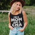 Im A Mom And A Cna Nothing Scares Me Nurse Mom Women Tank Top Basic Casual Daily Weekend Graphic Gifts for Her