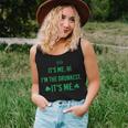 Womens Its Me Hi Im The Drunkest Its Me Humor Patrick Day Women Tank Top Gifts for Her