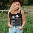 Jennifer Nutrition Personalized Name Christmas Women Tank Top Gifts for Her