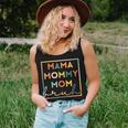 Mama Mommy Mom Bruh Sarcastic Mom Rainbow Women Tank Top Gifts for Her