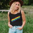 Meow Pride Lgbtq Equality Cat Daddy Cat Lover Rainbow Cats Women Tank Top Basic Casual Daily Weekend Graphic Gifts for Her