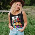 Never Fear The Substitute Teacher Is Here Funny Teacher Women Tank Top Basic Casual Daily Weekend Graphic Gifts for Her