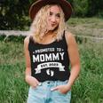 Promoted To Mommy Est 2023 New Mom First Mommy Women Tank Top Gifts for Her