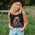 Retro Vintage Chicken Cool Rooster Wearing Sunglasses Women Tank Top Basic Casual Daily Weekend Graphic Gifts for Her Retro Vintage Chicken Cool Rooster Wearing Sunglasses Women Tank Top Basic Casual Daily Weekend Graphic Gifts for Her