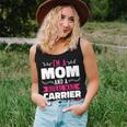 Rural Carriers Mom Mail Postal Worker Postman Mothers Day Women Tank Top Basic Casual Daily Weekend Graphic Gifts for Her
