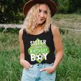 Sister Of The Birthday Boy Sister Soccer For Birthday Boy Women Tank Top Gifts for Her