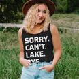 Womens Sorry - Cant - Lake - Bye - Vintage Style - Women Tank Top Gifts for Her