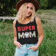 Super Mom Superheroine Mama Mother Heroine Star Sign Women Tank Top Basic Casual Daily Weekend Graphic Gifts for Her