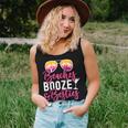Womens Vacation Girls Trip Florida 2023 Beaches Booze And Besties Women Tank Top Gifts for Her