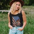 Vintage American Flag Horse Dad Mom Horse Lover 4Th Of July Women Tank Top Gifts for Her