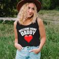 Welcome Home Daddy Surprise For Kids Or Wifes Women Tank Top Basic Casual Daily Weekend Graphic Gifts for Her