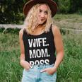 Wife Mom Boss Lady Women Tank Top Gifts for Her