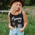 Womens Mommy To Bee Cute Pregnancy Announcement Gift Women Tank Top Basic Casual Daily Weekend Graphic Gifts for Her