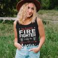Womens My Favorite Firefighter Calls Me Mom Firefighter Mom Women Tank Top Basic Casual Daily Weekend Graphic Gifts for Her